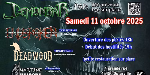 Endbroken & DEADWOOD & Martine Unicorn