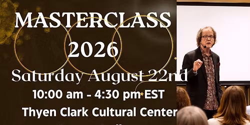 Masterclass 2026 - Find Your Spiritual Self