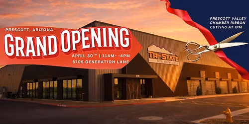 Tri-State Metal Roofing Supply Grand Opening | April 30, 11AM-4PM