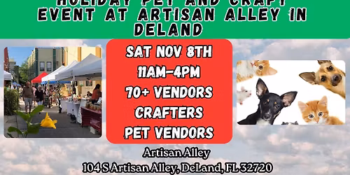 Crumbwell Bakehouse at the Holiday  Pet & Craft Event Artisan Alley