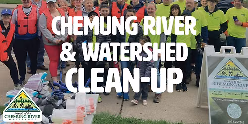 Chemung River & Watershed Clean-up - Tozer's Landing Park Boat Launch