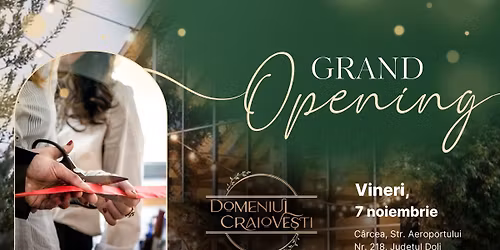 Deschidere Oficial\u0103 - Domeniul Craiove\u0219ti