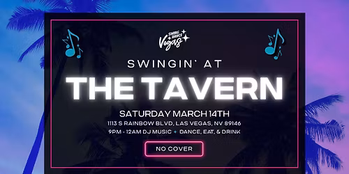 Saturday at The Tavern! - Dance, Eat, Drink