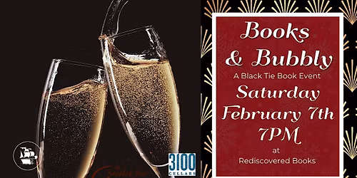 Books and Bubbly  - A Black Tie Book and Wine Event
