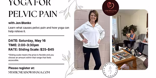 Yoga for Pelvic Pain with Jen Blanke
