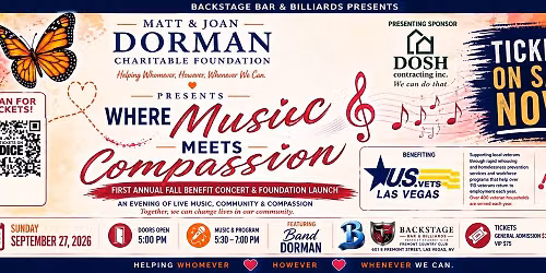 Where Music Meets Compassion \u2013 Fall Benefit Concert & Foundation Launch