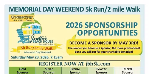 JBH Memorial Day 5k