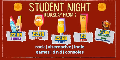 Student Night @The Goose