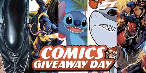 FREE COMIC BOOK DAY AT GAME OVER!!!