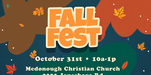 Fall Fest at Mcdonough Christian Church