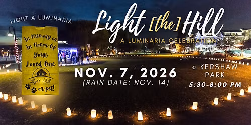 LIGHT[the]HILL: A Luminaria Celebration 2026