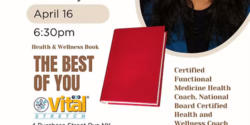 The Best of You: Book Launch & Wellness Chat