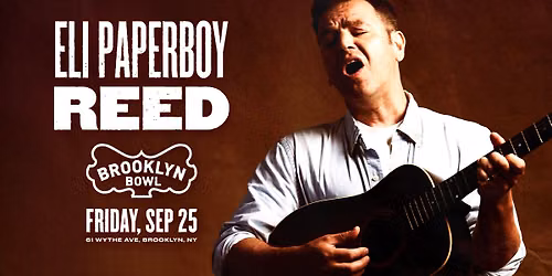 Eli Paperboy Reed Album Release Show!