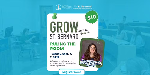 Grow St. Bernard Workshop | Ruling the room