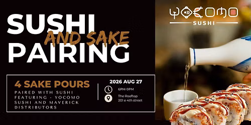 Rooftop Sushi & Sake Pairing