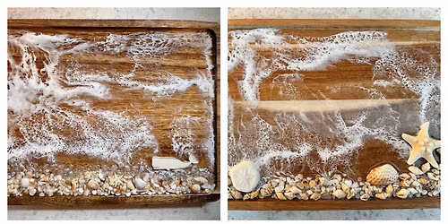 Coastal Charcuterie Tray Board