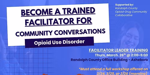 Community Conversations: Facilitation Leader Training