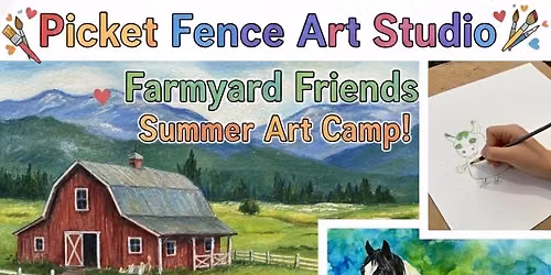 Farmyard Fun Art Camp | Summer Art Camp for Kids Ages 8\u201313