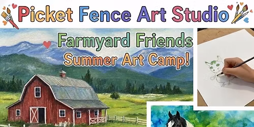 Farmyard Fun Art Camp | Summer Art Camp for Kids Ages 8\u201313