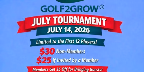 July Tournament Tuesday 