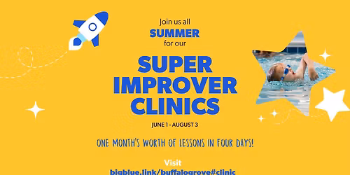 Summer Super Improver Swim Clinics