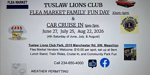 Flea Market Family Day & Cruise In