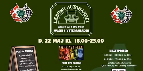 Midt Om Natten i Veteranladen - L\u00e6borg Autohandel
