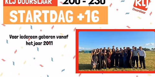 KLJ Doorslaar startdag +16