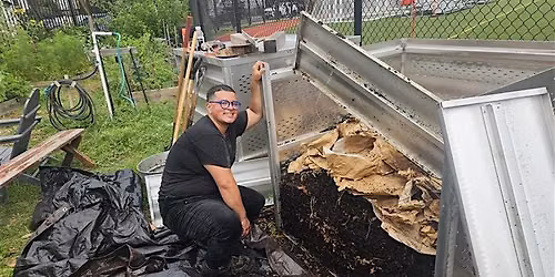 Community Composting with Brooklyn College Garden