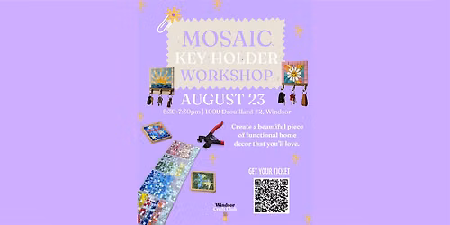 Mosaic Key Holder Workshops