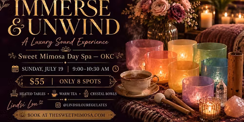 Immerse & Unwind: A Sunday Morning Luxury Sound Experience