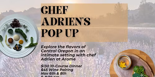 Chef Adrien's Pop Up