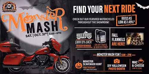 Monster Mash at Faribault Harley-Davidson!