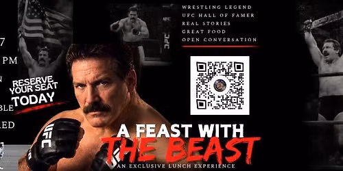 Feast with The Beast- Intimate Dinner with Dan "The Beast" Severn
