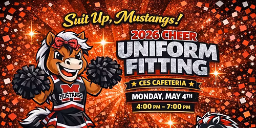 Suit Up, Mustangs! 2026 Cheer Uniform Fitting