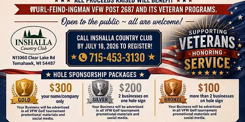 2026 VFW Golf Tournament