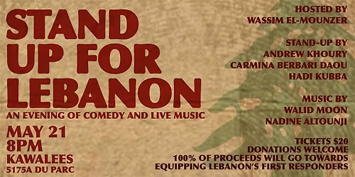 Stand up for Lebanon