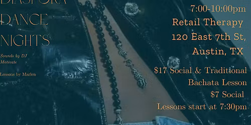 Afro-Latin Night : Salsa, Merengue, Cumbia & Traditional Bachata