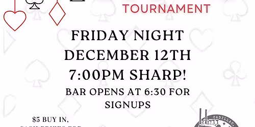 Friday Night Euchre Tournament @ Primos