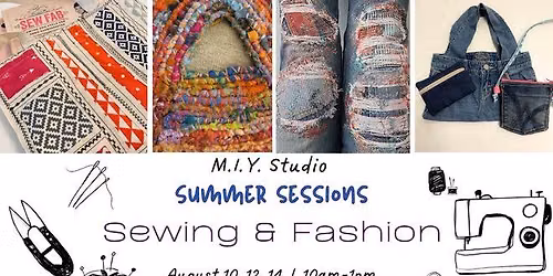 Sewing & Fashion - Tween\/Teen Craft Camp
