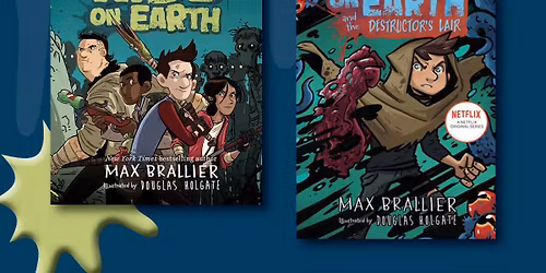 Author Max Brallier at Medina Library