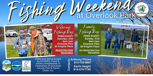 Fishing Weekend At Overlook Park: VETERAN'S FISHING DAY