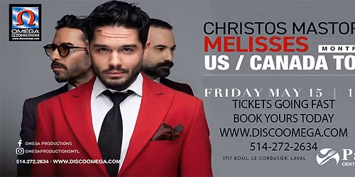 CHRISTOS MASTORAS WITH MELISSES LIVE