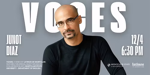 VOCES: A Fireside Conversation with Junot D\u00edaz