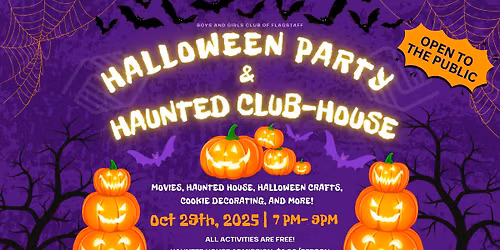Haunted Club-House & Party!