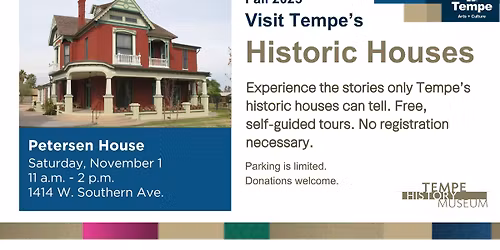 Petersen House Saturday Open House