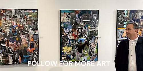 Copy of Collage and chill out in a Gallery