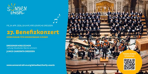 27. Benefizkonzert des Sonnenstrahl e. V. Dresden