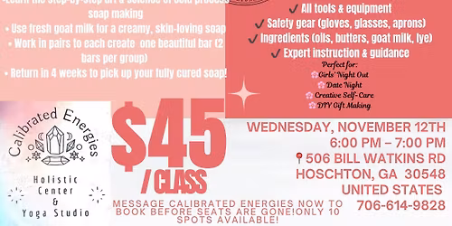 \ud83d\udc10\ud83d\udc96 Goat Milk Soap Making Workshop! \ud83d\udc96\ud83d\udc10