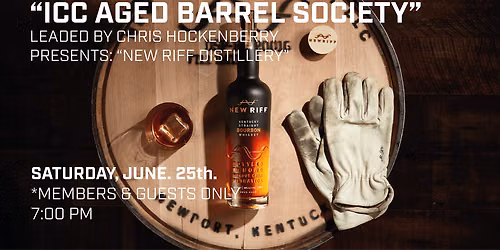 New Riff Distillery Tasting & Pairing